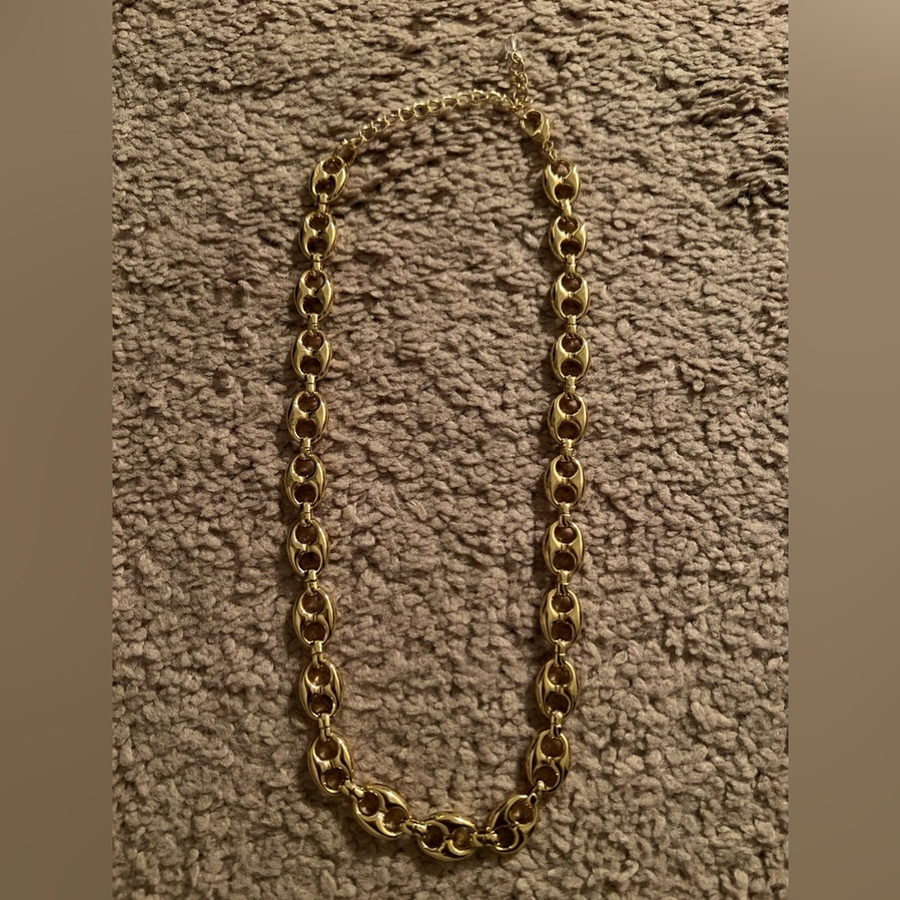 House Of Harlow Elegant Gold plated Chain Necklace